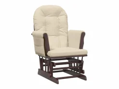 Sillón de lactancia con taburete tela blanco^vidaxl Clearance