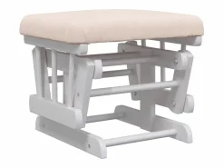 Sillón de lactancia con taburete tela gris claro^vidaxl Best