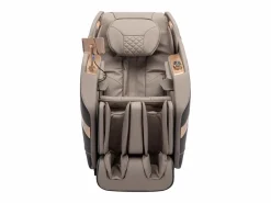 Sillón de masaje de imitación cuero, sistema de gravedad cero, gris, MOWATA^Vente-unique Best