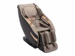 Sillón de masaje de imitación cuero, sistema de gravedad cero, gris, MOWATA^Vente-unique Best