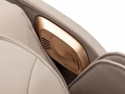 Sillón de masaje de imitación cuero, sistema de gravedad cero, gris, MOWATA^Vente-unique Best