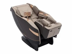Sillón de masaje de imitación cuero, sistema de gravedad cero, gris, MOWATA^Vente-unique Best