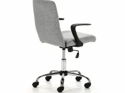 VS Venta-stock Sillón de Oficina elevable Teo tapizado con Tela, Color Gris claro Clearance