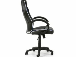 VS Venta-stock Sillón de Oficina elevable y reclinable Formula, Color Negro/ Azul Clearance