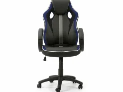 VS Venta-stock Sillón de Oficina elevable y reclinable Formula, Color Negro/ Azul Clearance
