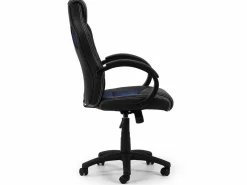 VS Venta-stock Sillón de Oficina elevable y reclinable Hamilton, Color Negro/ Azul Sale