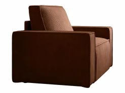 Sillón de pana oscuro AMELIA^Vente-unique Clearance
