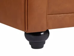 Sillón de piel de búfalo vacuno icónico CHESTERFIELD^Vente-unique Clearance