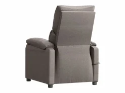 Sillón Relax|Sillón de relax | Silla | Sillón reclinable eléctrico tela gris taupé SHL3792