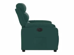 Sillón Relax|Sillón de relax | Silla | Sillón reclinable eléctrico tela verde oscuro SHL4714
