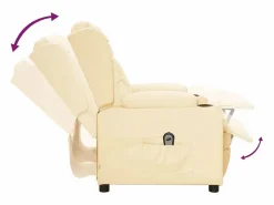 Sillón Relax|Sillón de relax | Silla | Sillón reclinable eléctrico de cuero sintético SHL5987