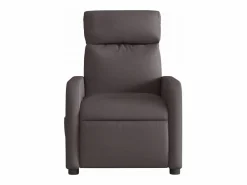 Sillón Relax|Sillón de relax | Silla | Sillón reclinable eléctrico tela marrón oscuro SHL3804