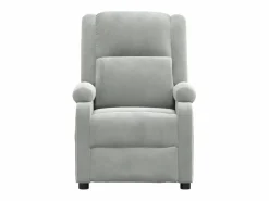 Sillón de relax | Silla | Sillón reclinable eléctrico de terciopelo claro SHL3688 Gris Sale