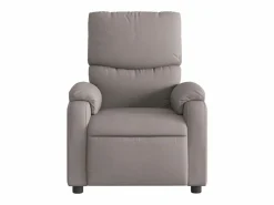 Sillón de relax | Silla | Sillón reclinable eléctrico tela gris taupé SHL8152^ Hot