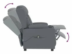 Sillón de relax | Silla | Sillón reclinable eléctrico de cuero sintético SHL2478^ Online