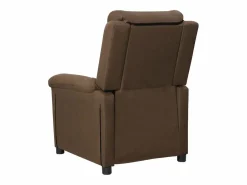 Sillón Relax|Sillón de relax | Silla | Sillón reclinable eléctrico de tela marrón SHL4379