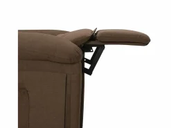 Sillón Relax|Sillón de relax | Silla | Sillón reclinable eléctrico de tela marrón SHL4379