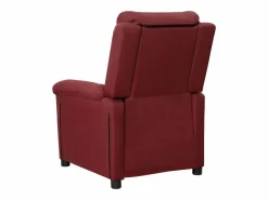 Sillón de relax | Silla | Sillón reclinable de tela tinto SHL6288 Rojo