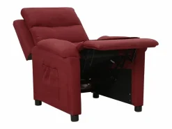 Sillón de relax | Silla | Sillón reclinable de tela tinto SHL6288 Rojo