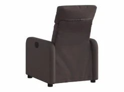 Sillón Relax|Sillón de relax | Silla | Sillón reclinable de tela marrón oscuro SHL6057