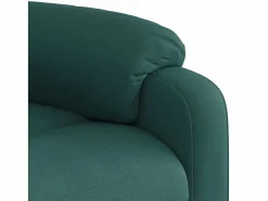 Sillón de relax | Silla | Sillón reclinable de tela verde oscuro SHL4912 Verde pino Clearance
