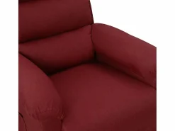 Sillón Relax|Sillón de relax | Silla | Sillón reclinable eléctrico tela tinto SHL3394