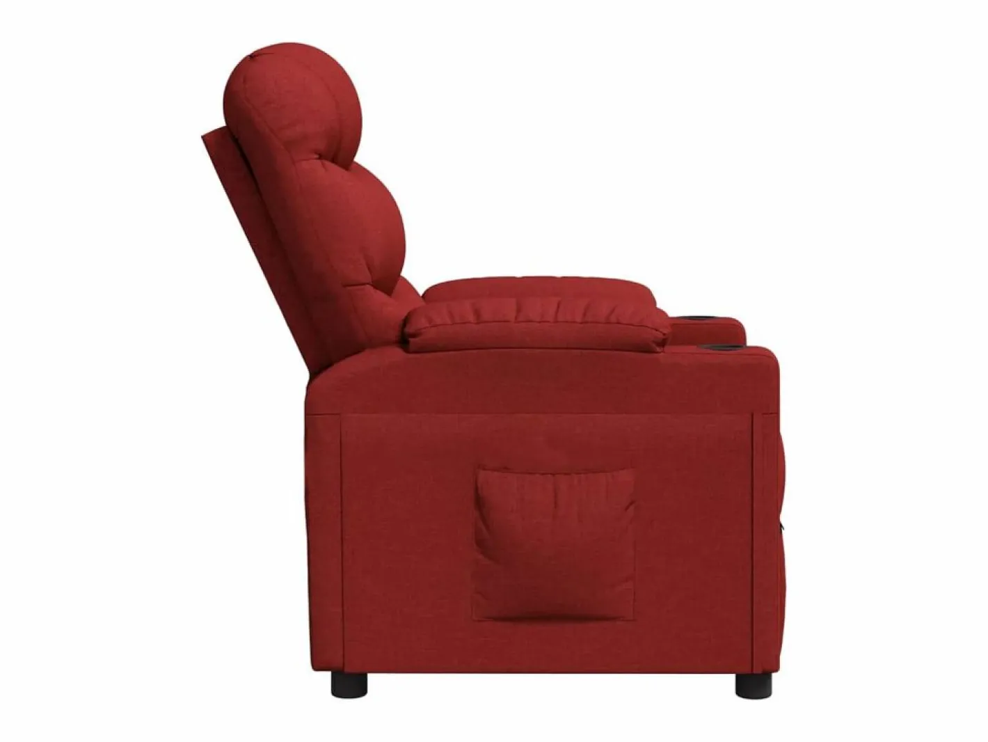Sillón de relax | Silla | Sillón reclinable de tela tinto SHL8519^ Online