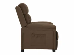 Sillón de relax | Silla | Sillón reclinable de tela marrón SHL6318^ Online