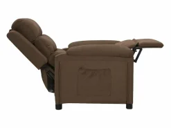 Sillón de relax | Silla | Sillón reclinable de tela marrón SHL6318^ Online