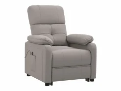 Sillón Relax|Sillón de relax | Silla | Sillón reclinable eléctrico tela gris taupé SHL2578