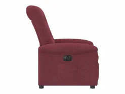 Sillón de relax | Silla | Sillón reclinable eléctrico tela tinto SHL9106 Rojo Clearance