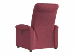 Sillón de relax | Silla | Sillón reclinable eléctrico tela tinto SHL9106 Rojo Clearance