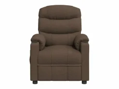 Sillón de relax | Silla | Sillón reclinable de tela marrón SHL8690 Marru00f3n New