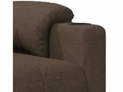 Sillón de relax | Silla | Sillón reclinable de tela marrón SHL8690 Marru00f3n New