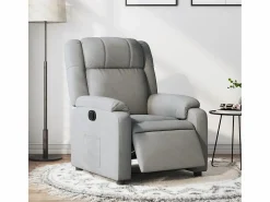 Sillón de relax | Silla | Sillón reclinable eléctrico tela claro SHL4075^ Best