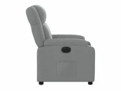 Sillón de relax | Silla | Sillón reclinable eléctrico tela claro SHL4075^ Best