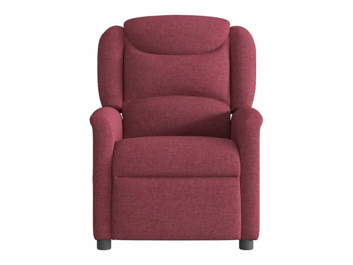 Sillón de relax | Silla | Sillón reclinable eléctrico tela tinto SHL3261 Rojo Clearance