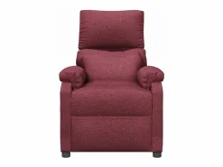 Sillón de relax | Silla | Sillón reclinable eléctrico tela tinto SHL3594^ Outlet