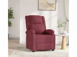 Sillón de relax | Silla | Sillón reclinable eléctrico tela tinto SHL8303^ Hot
