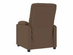 Sillón de relax | Silla | Sillón reclinable eléctrico de tela marrón SHL3626^ New