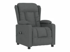 Sillón de relax | Silla | Sillón reclinable eléctrico de tela gris oscuro SHL8457^ Outlet