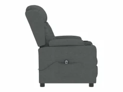 Sillón de relax | Silla | Sillón reclinable eléctrico de tela gris oscuro SHL8457^ Outlet