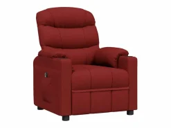 Sillón de relax | Silla | Sillón reclinable eléctrico tela tinto SHL6556^ Outlet
