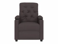 Sillón de relax | Silla | Sillón reclinable eléctrico tela marrón oscuro SHL5959 Marru00f3n New
