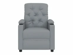 Sillón de relax | Silla | Sillón reclinable eléctrico tela claro SHL7820 Gris Discount