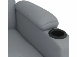 Sillón de relax | Silla | Sillón reclinable eléctrico tela claro SHL7820 Gris Discount