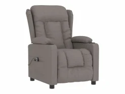 Sillón de relax | Silla | Sillón reclinable eléctrico tela gris taupé SHL4584^ Outlet