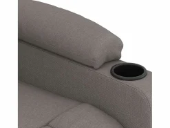 Sillón de relax | Silla | Sillón reclinable eléctrico tela gris taupé SHL4584^ Outlet