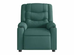 Sillón De Masaje|Sillón de relax | Sillón reclinable de masaje eléctrico tela verde oscuro SHL2840