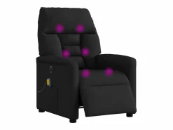Sillón de relax | Sillón reclinable de masaje eléctrico tela SHL5819^ New